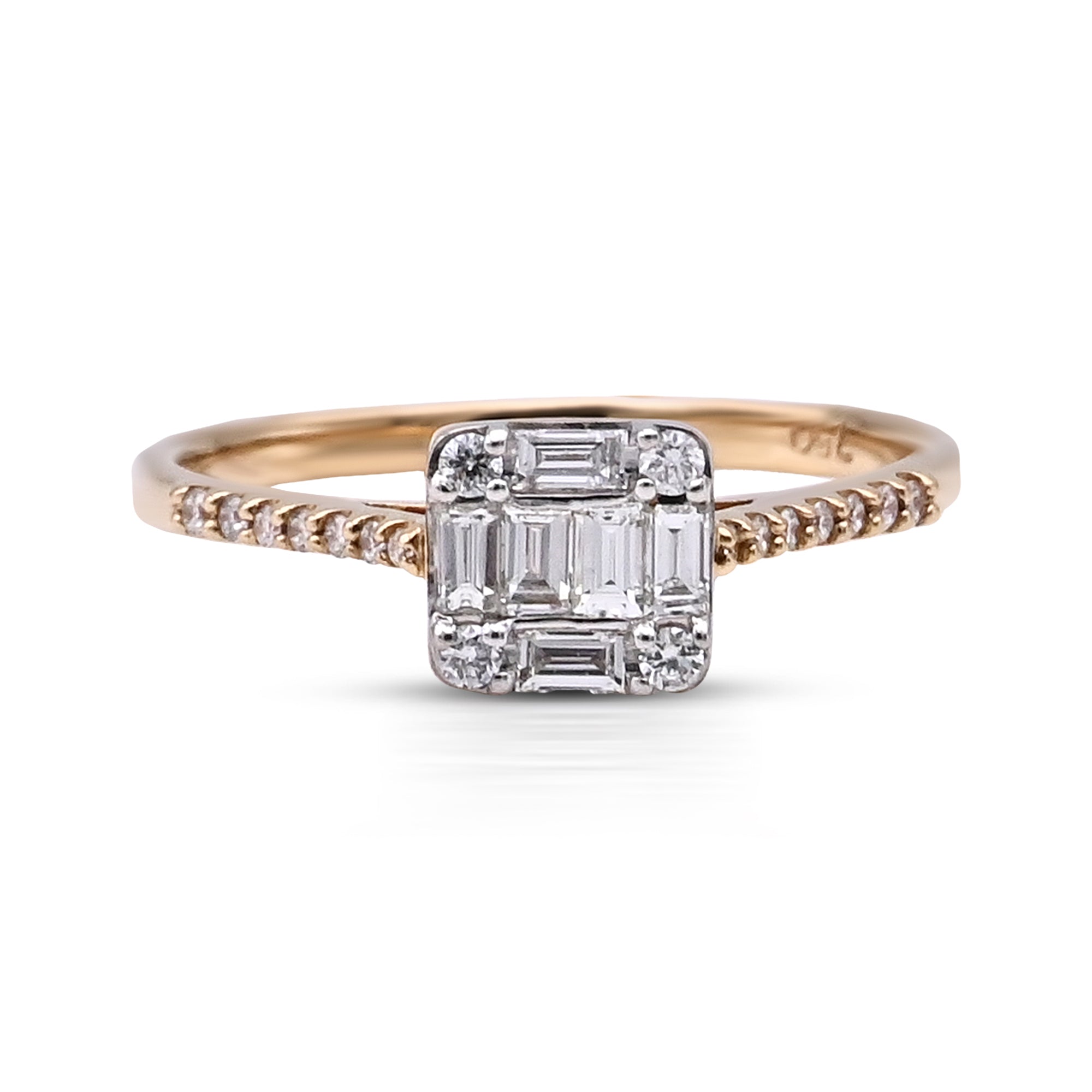 Square Diamond Ring - R5889