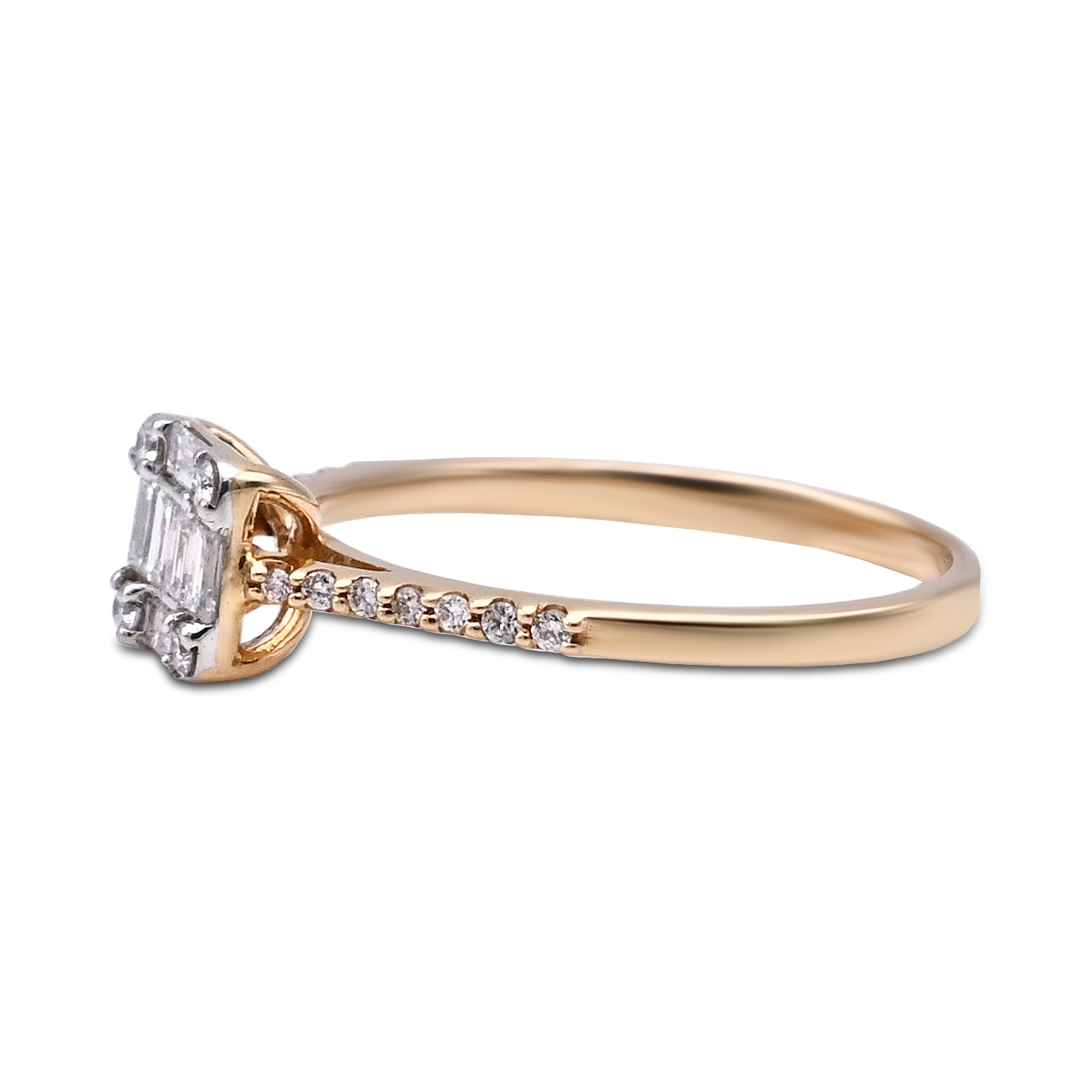 Square Diamond Ring - R5889