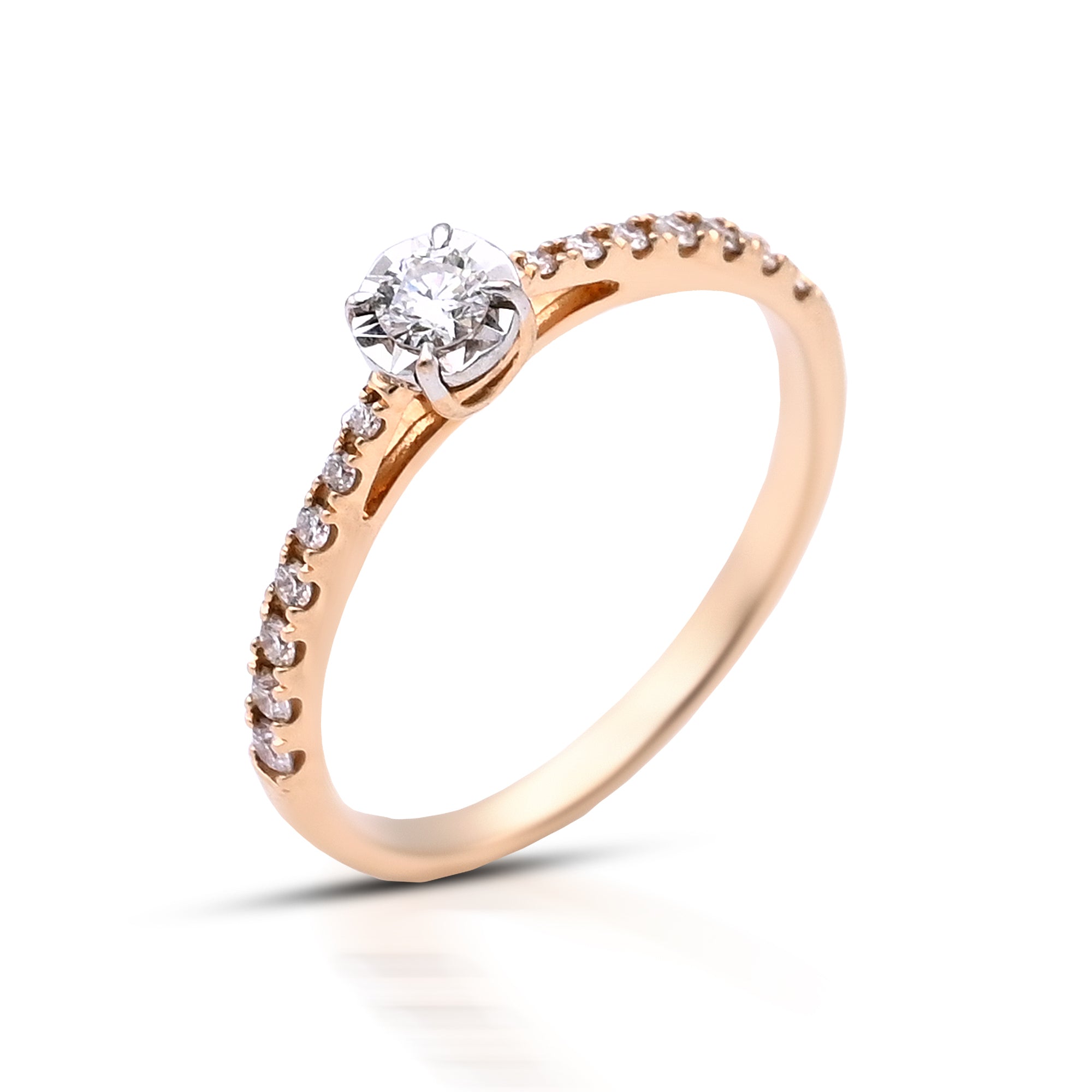 Solitaire Diamond Ring - R107/6