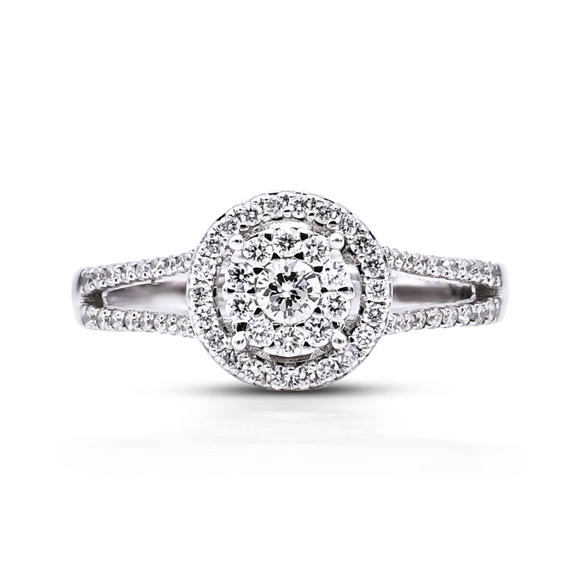 Illusion Diamond Ring KR107