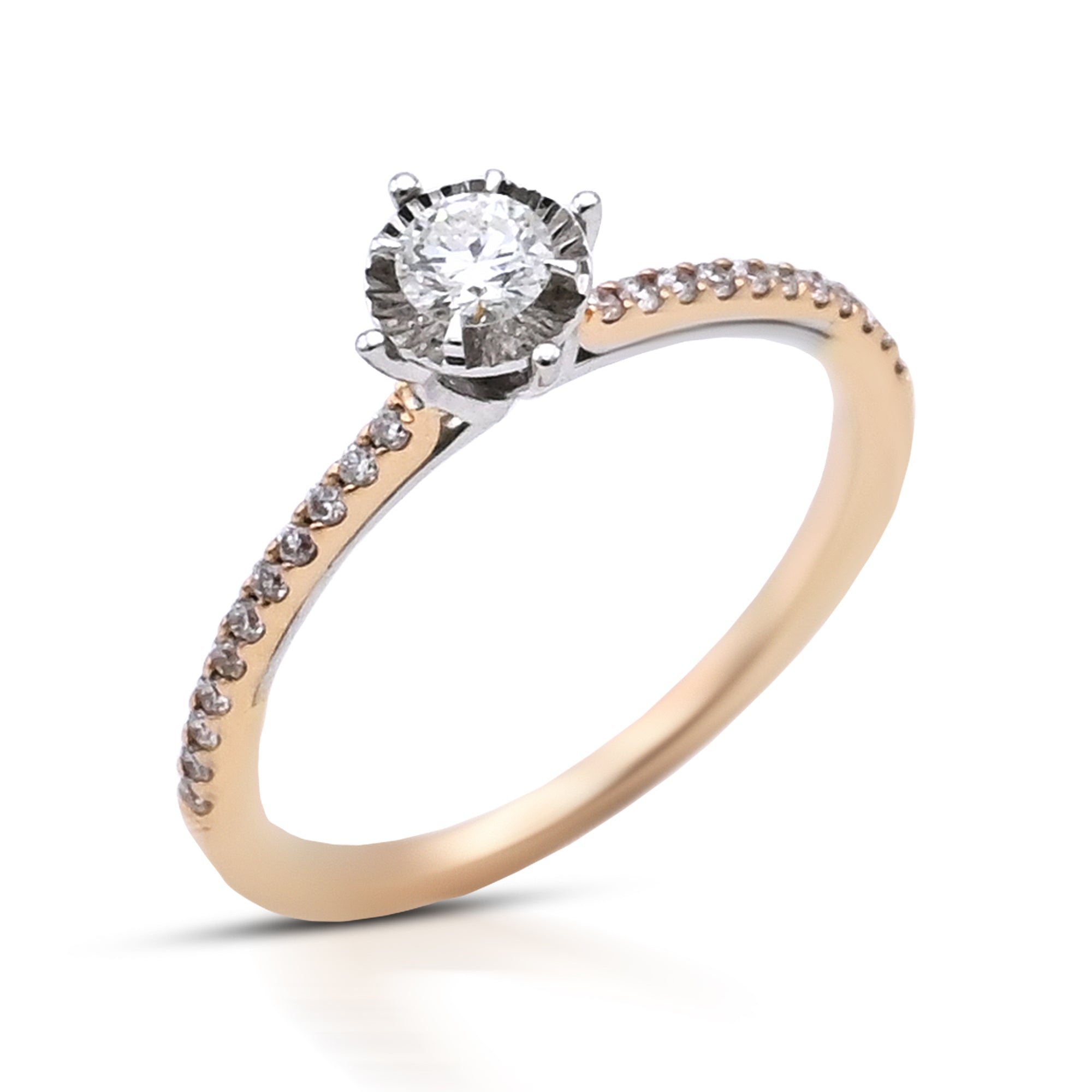 Solitaire Diamond Ring R187/12
