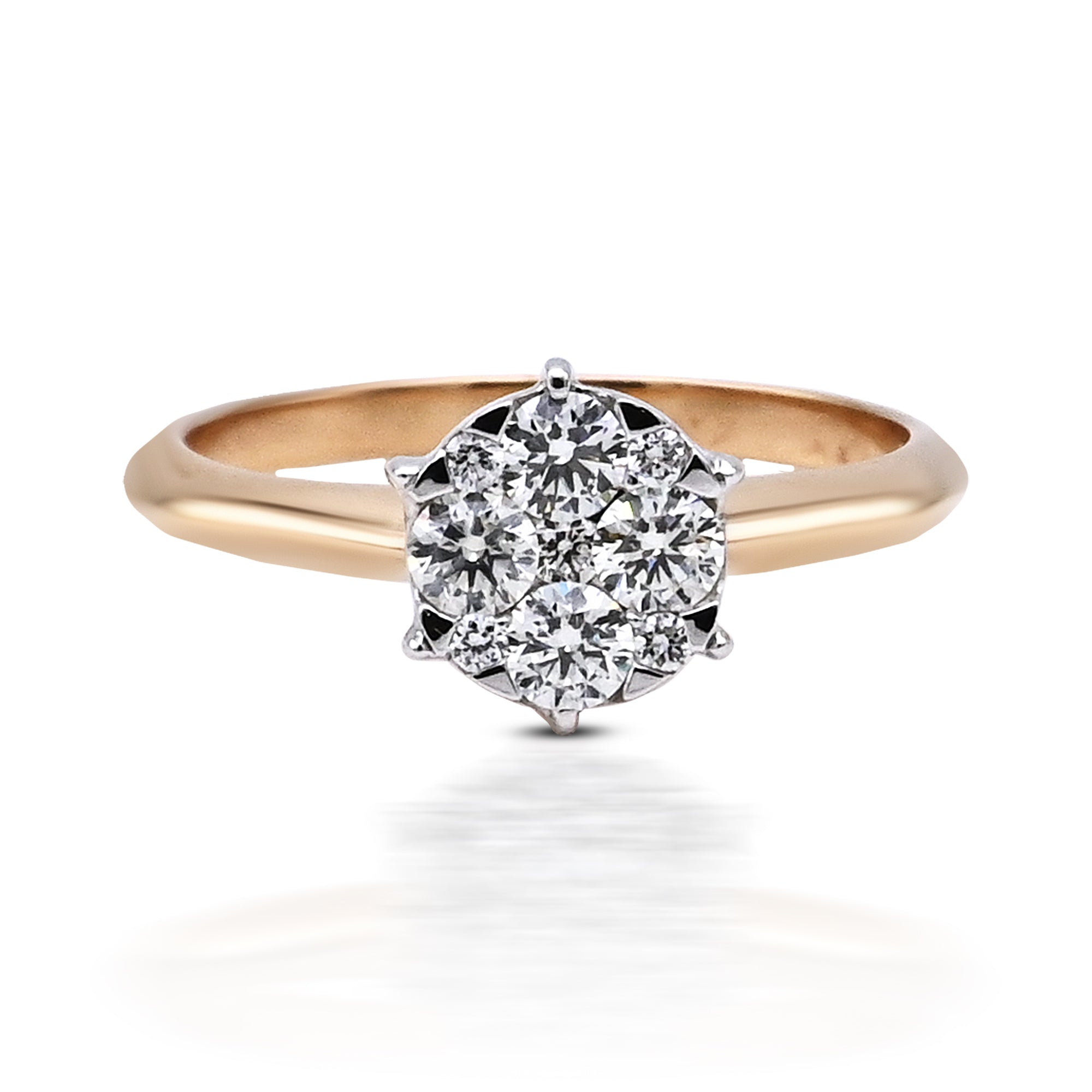 Cluster Diamond Ring R5996