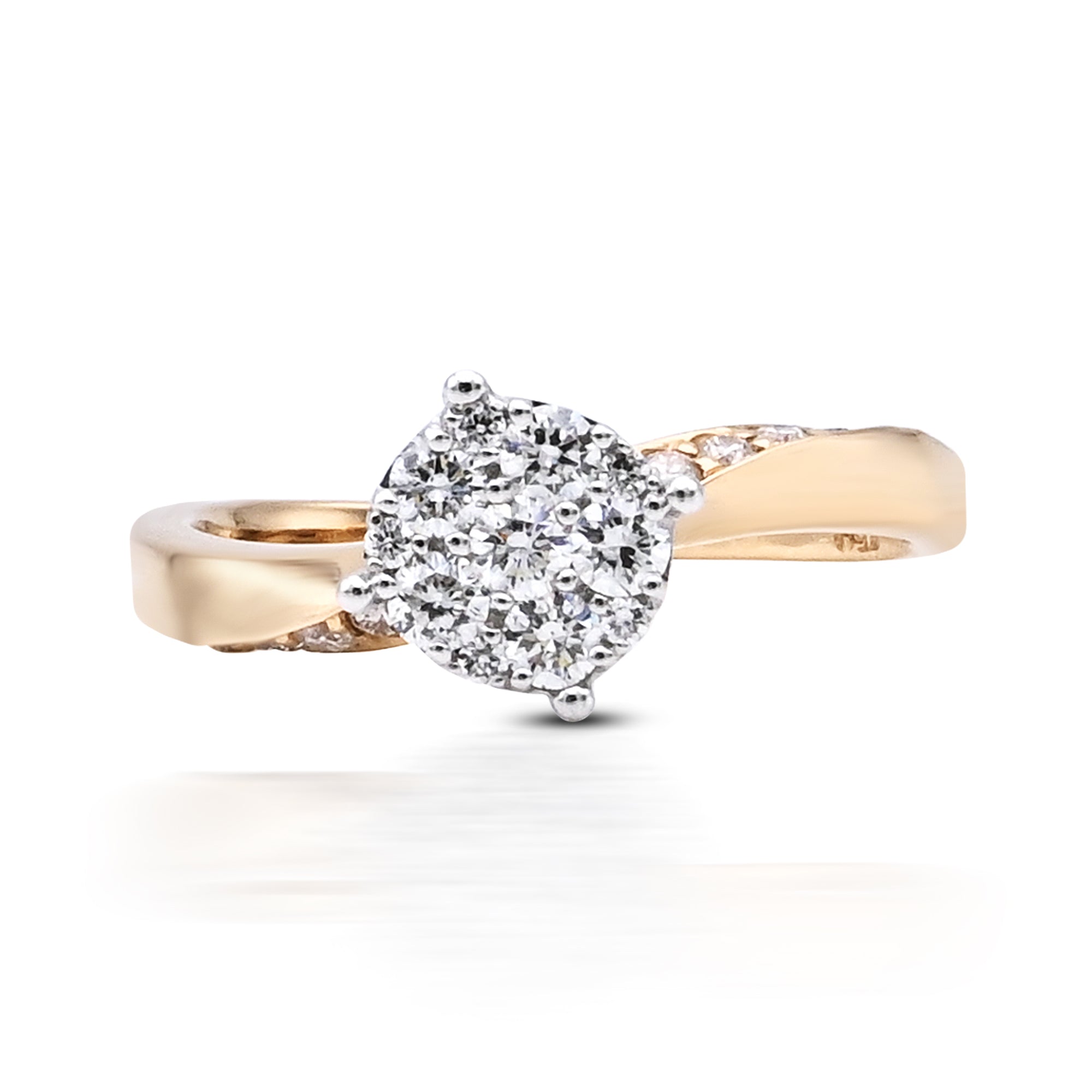 Cluster Diamond Ring R5112