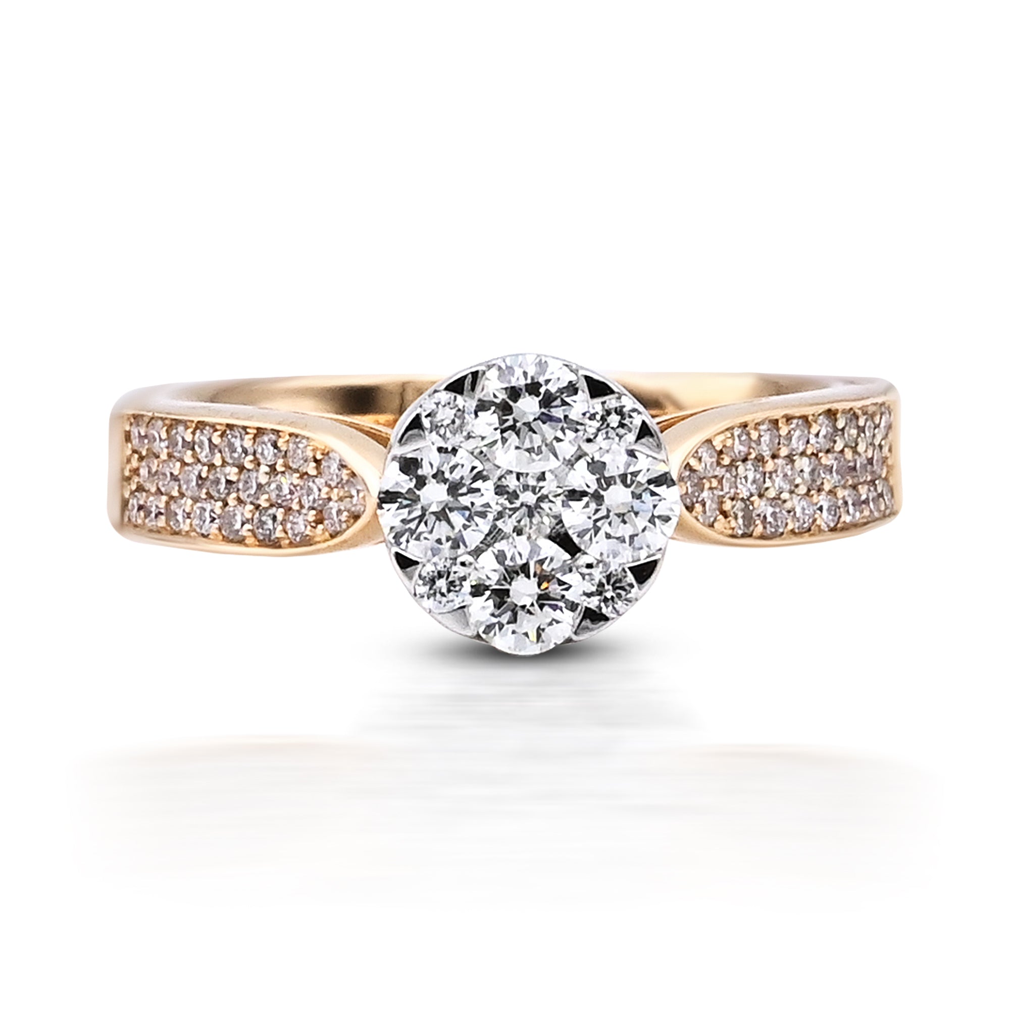 Cluster Diamond Ring - R5826