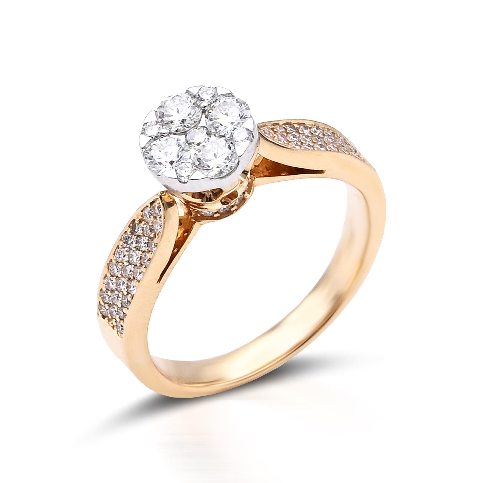 Cluster Diamond Ring - R5826