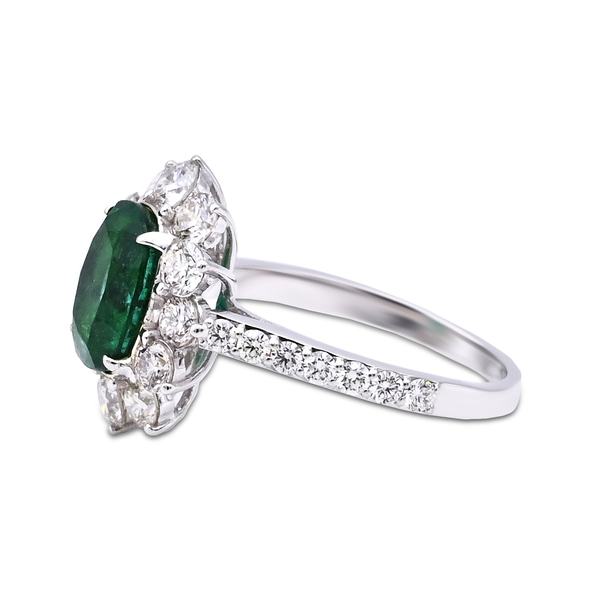 Emerald Diamond Ring - R163/2