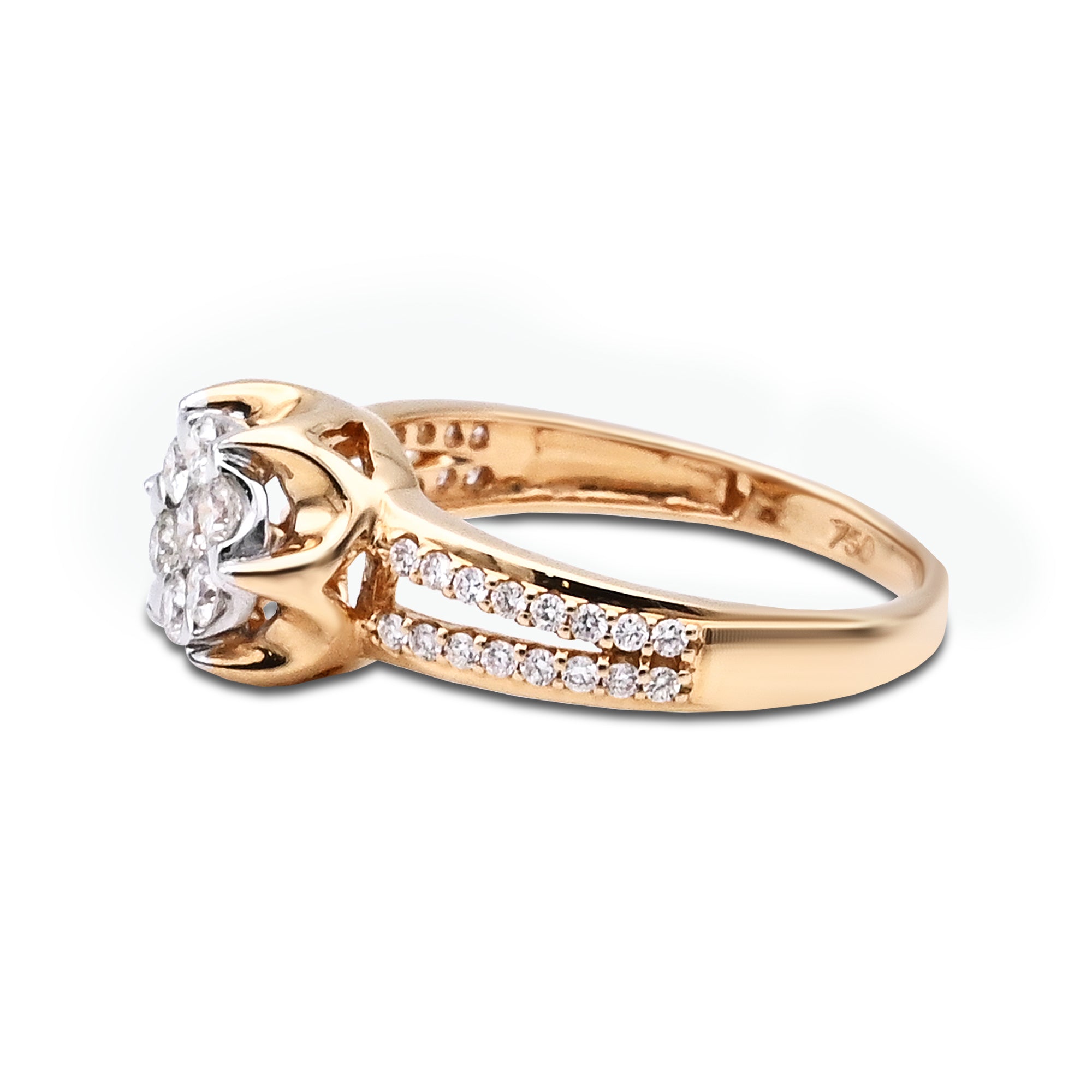 Cluster Diamond Ring R4360