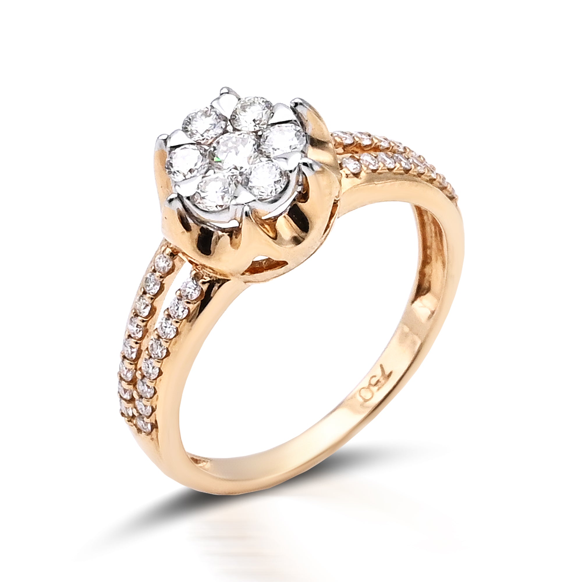 Cluster Diamond Ring R4360