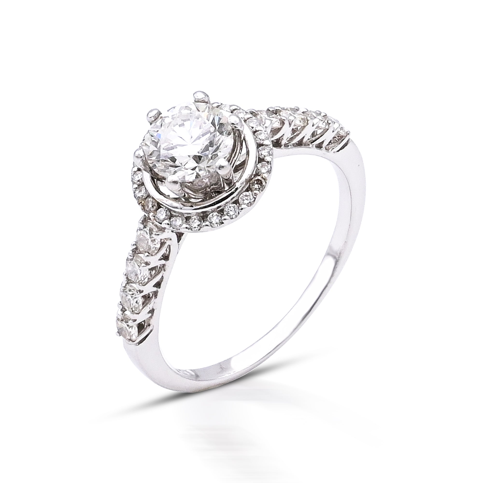 Solitaire Diamond Ring R5083
