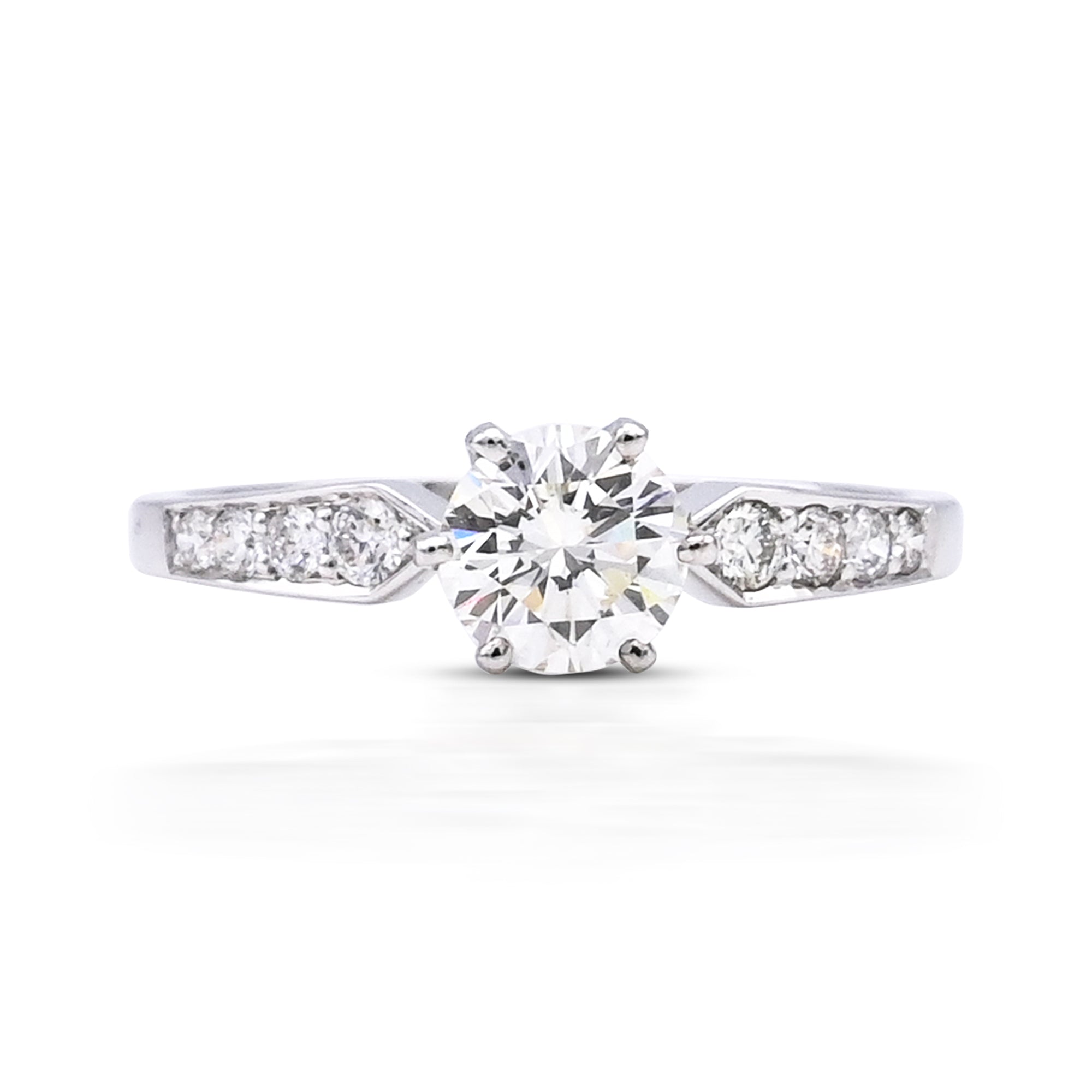 Solitaire Diamond Ring R4763