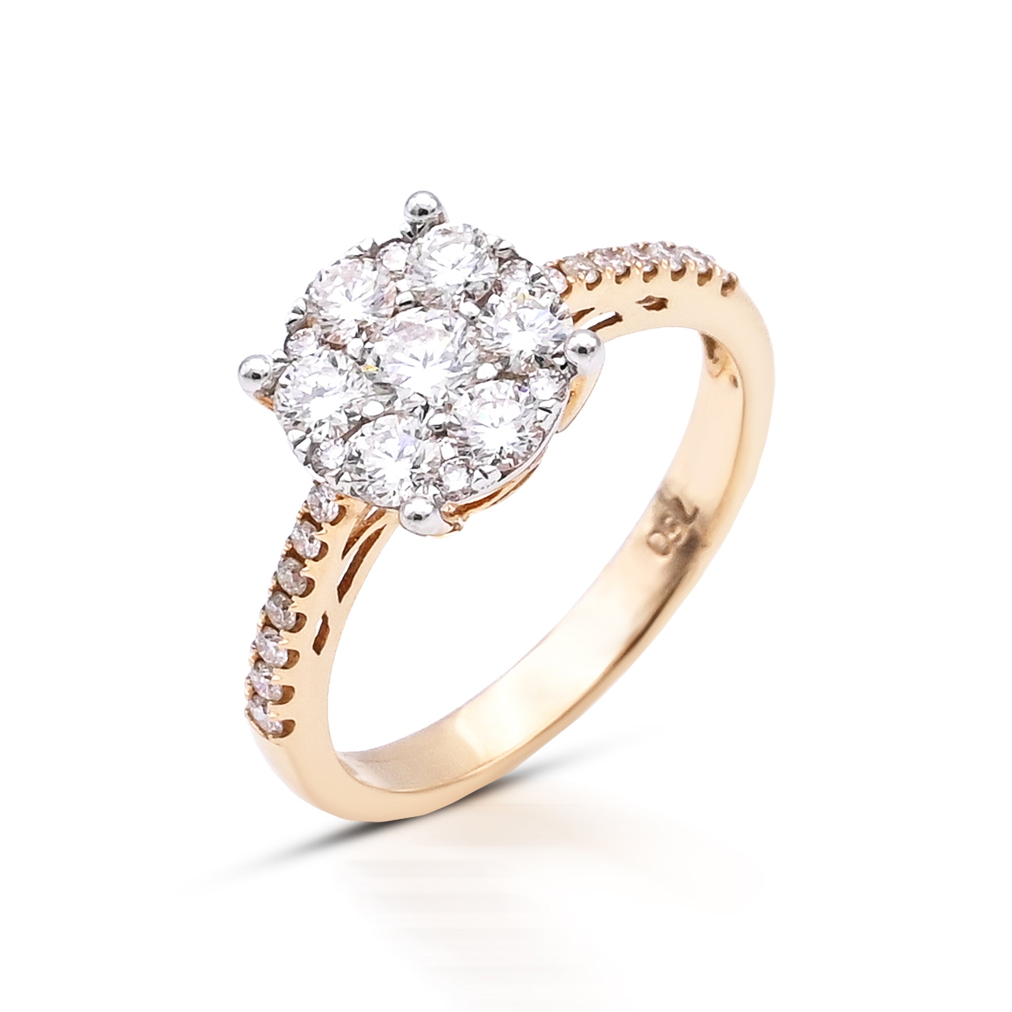 Diamond Ring in Illusion - R4273