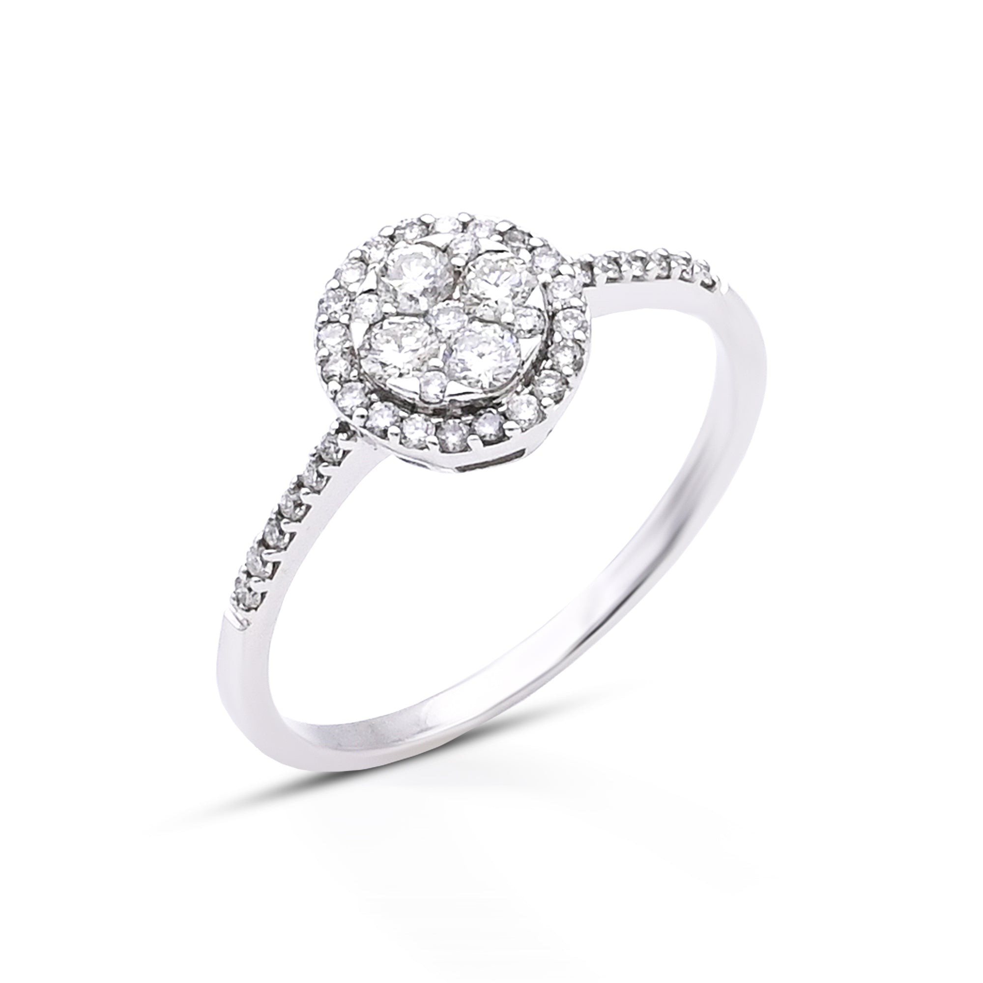 Cluster Diamond Ring - R5637