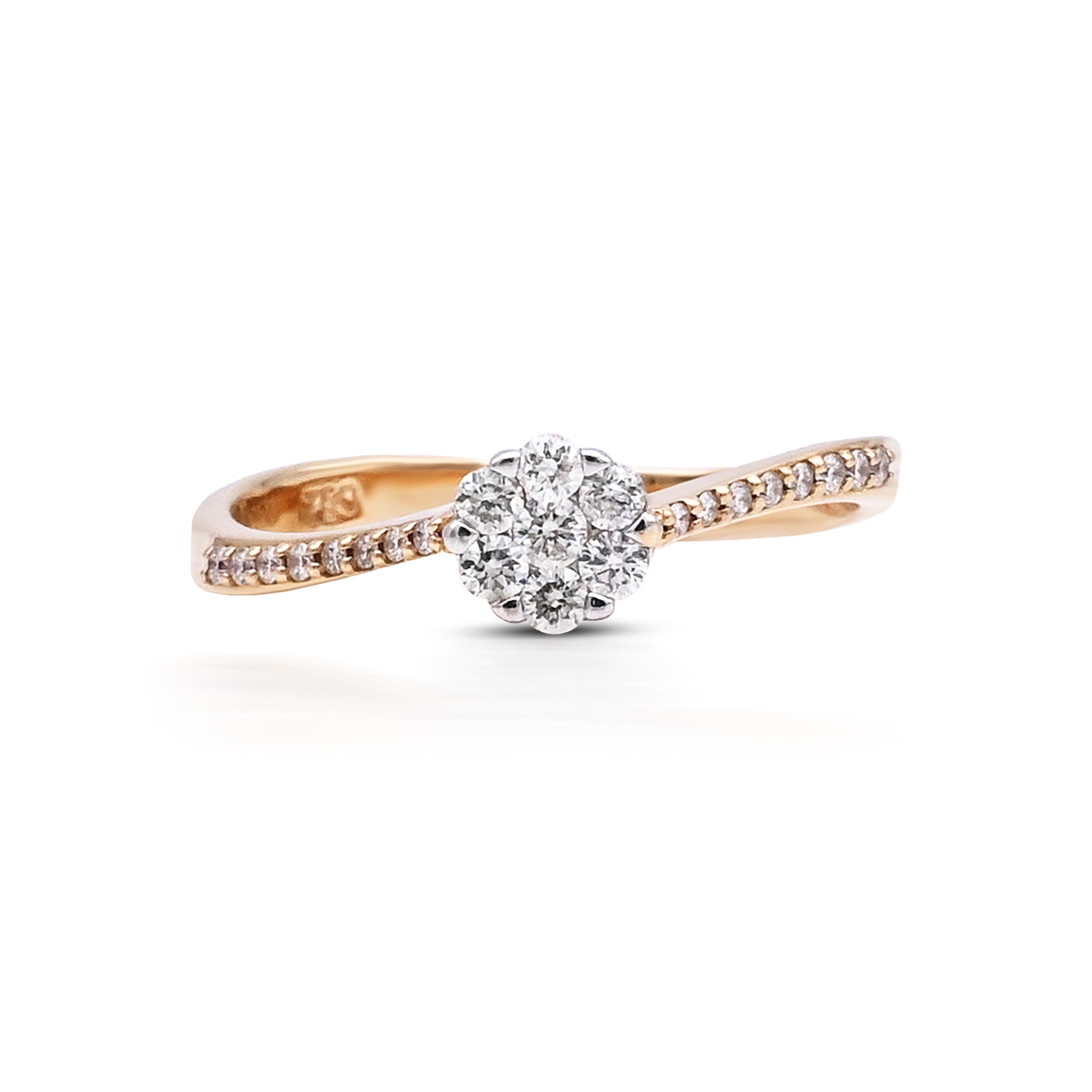 Cluster Diamond Ring R5331