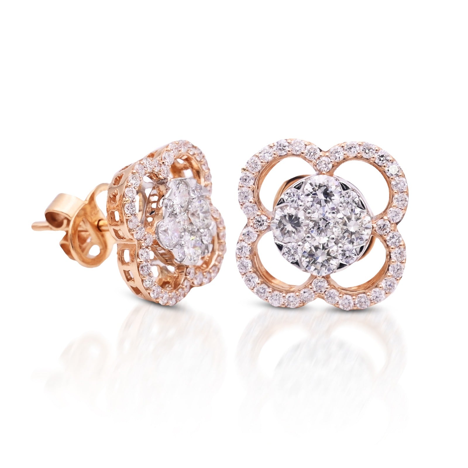 Clover Diamond Earrings - ER6747