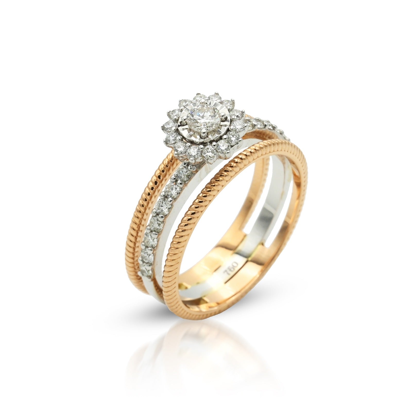 Solitaire Diamond Ring - R107/2