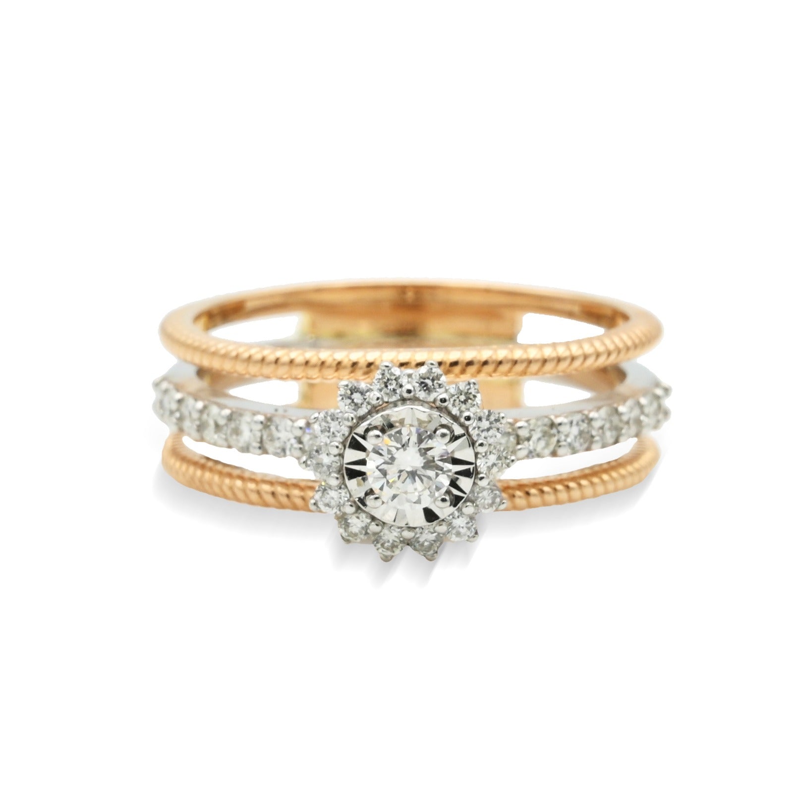 Solitaire Diamond Ring - R107/2