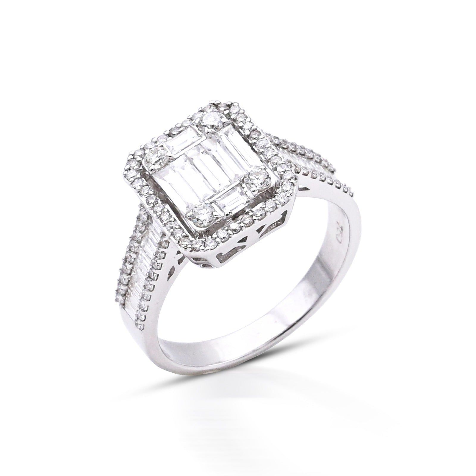 Baguette Diamond Ring R6031