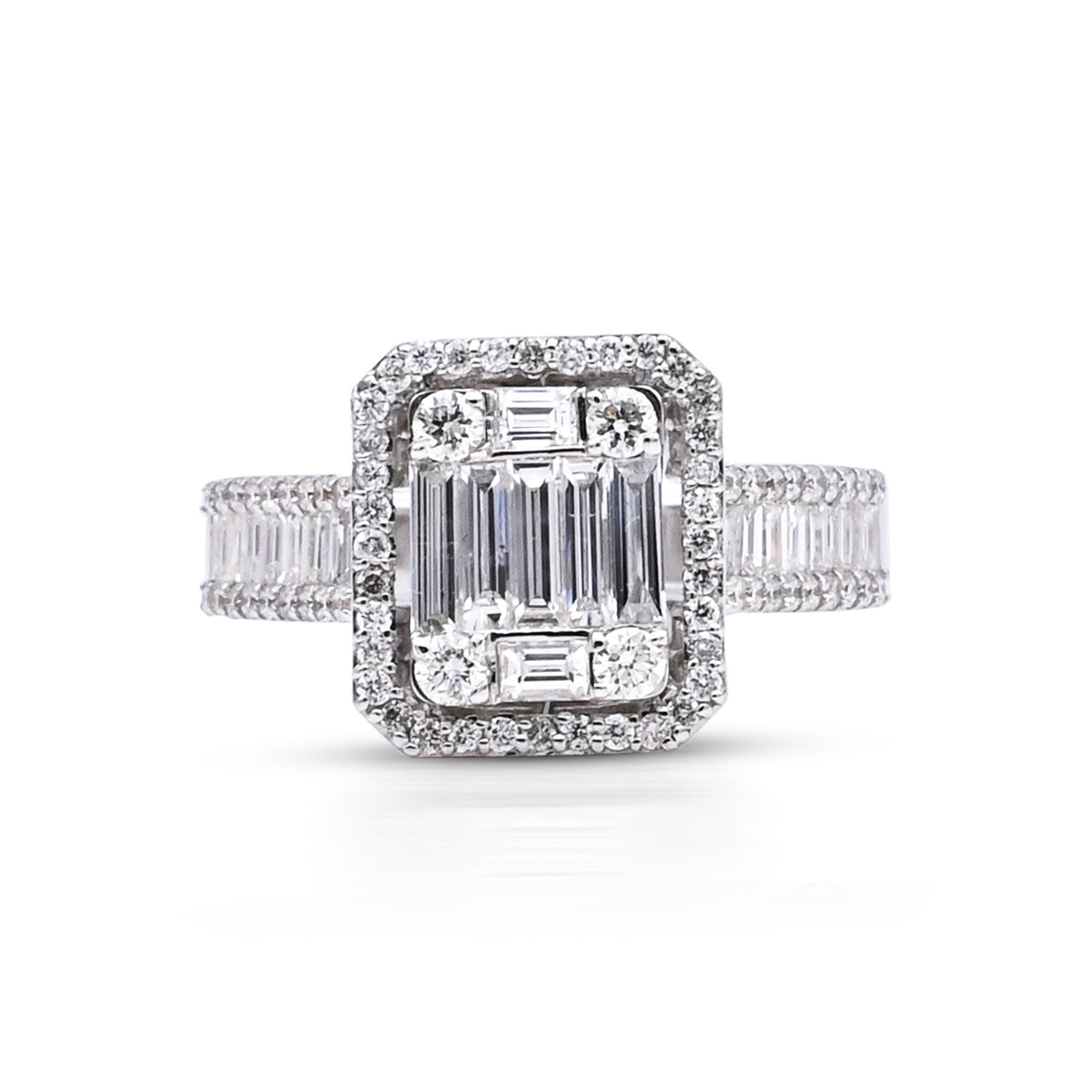 Baguette Diamond Ring R6031