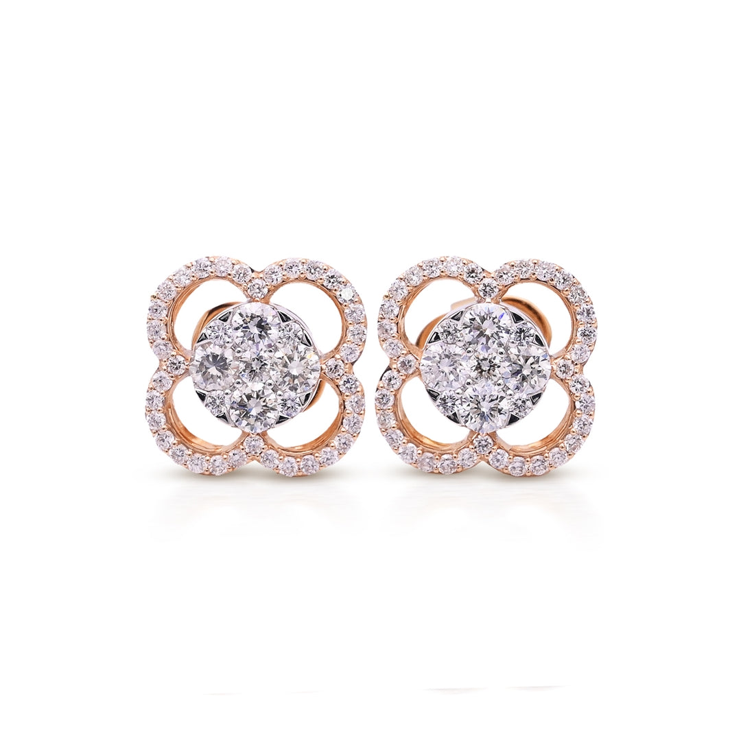 Clover Diamond Earrings - ER6747